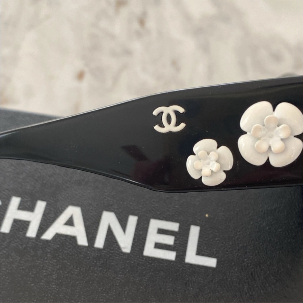 Rare Auth Chanel acetate Camilla eyeglasses/sunglasses frame - Picture 8 of 9